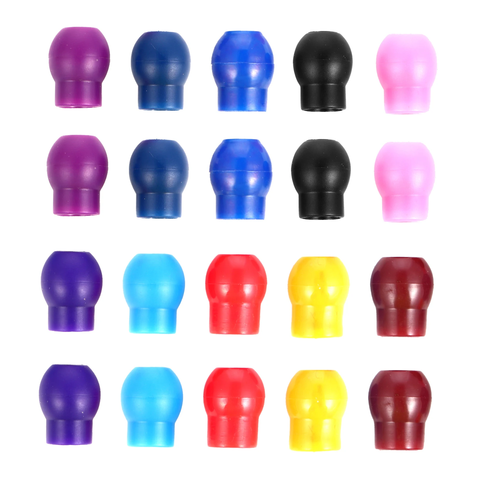 10 Pairs Earplugs Buds Accessories Stethoscope Replacement Earbud Pvc Echoscope Tip for