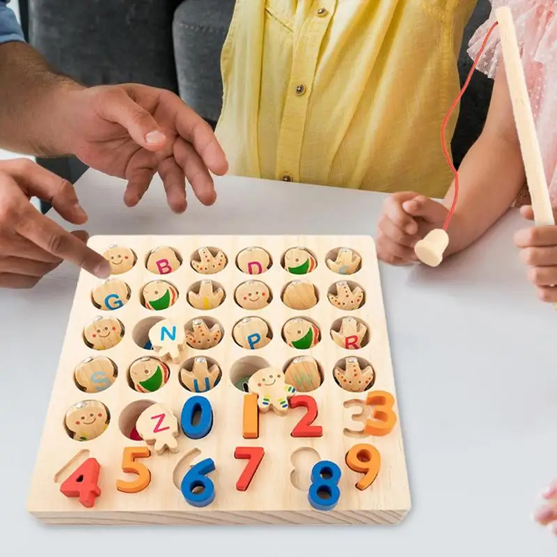 Educational Learning Board Funny Fine Motor Skills Toy Wooden Preschool Educational Activity Color Matching Puzzle For Home