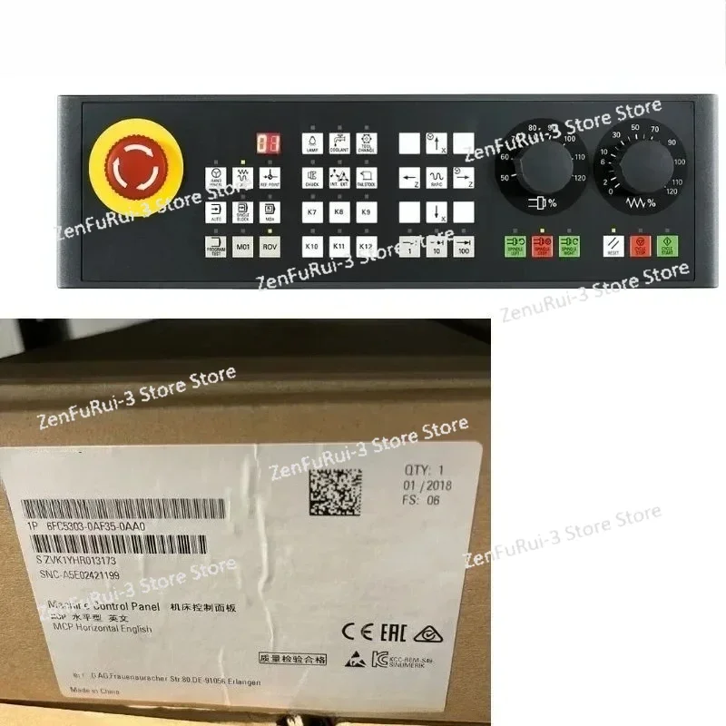 6FC5303-0AF35-0AA0 Brand New  808D Machine control panel English layout