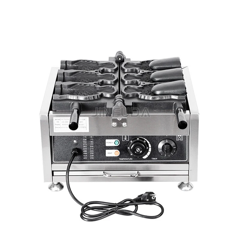 Mini Taiyaki Machine Industrial Snack Machine Electric Ice Cream bubble Waffle Maker waffle Machine