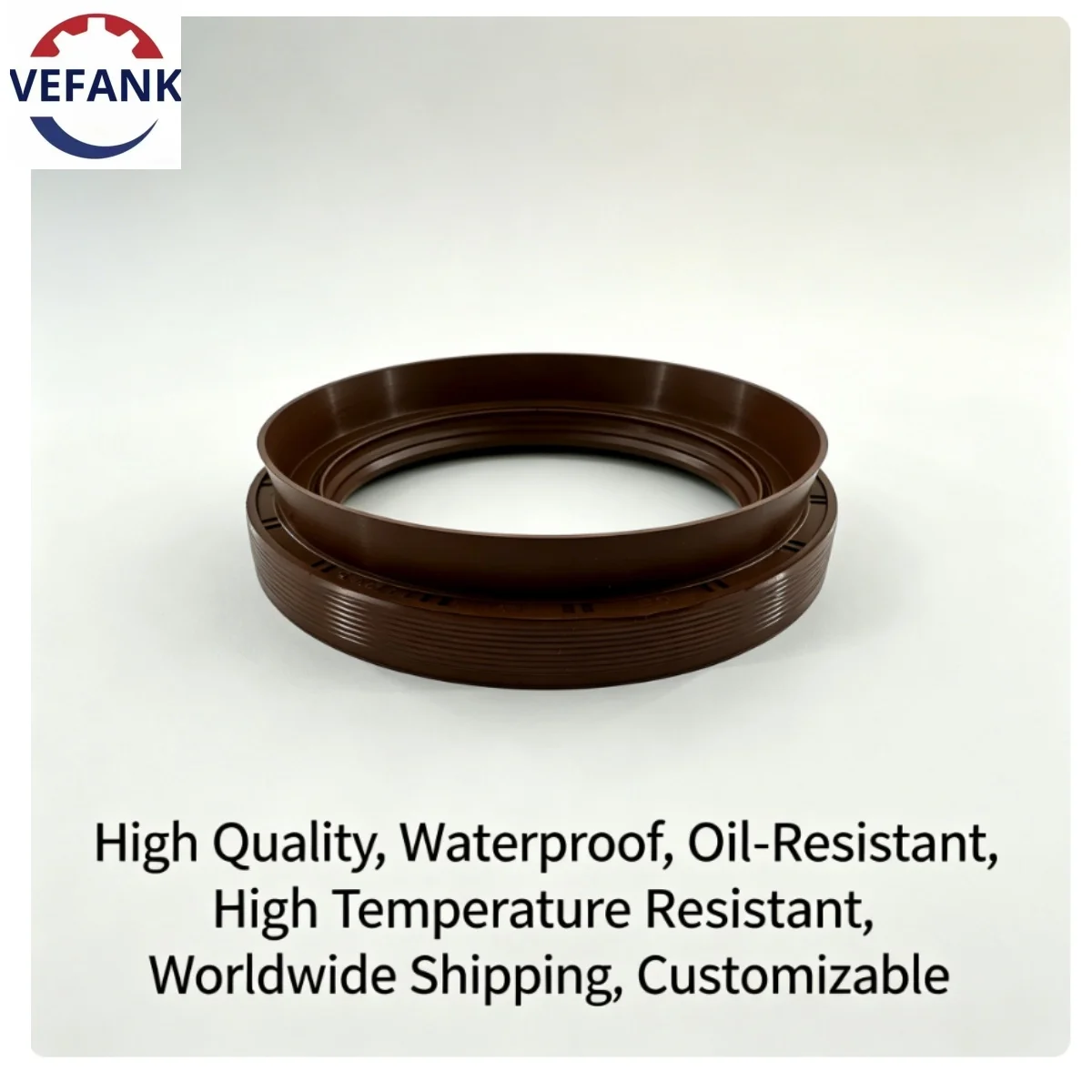 95*125*14/27.5mm Double Front Differential Spr Oil Seal NBR, Brown, In Stock, Worldwide Shipping
