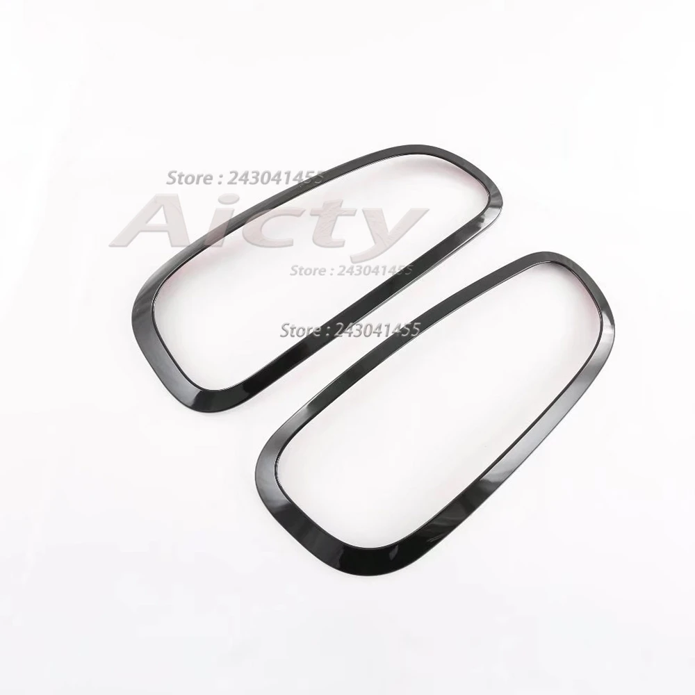 Für Mini Cooper Clubman F54 2022 Auto Zubehör ABS Scheinwerfer Rücklicht Rahmen vorne Hinten Lampe Ring Dekorative Abdeckung Aufkleber – Detail 13