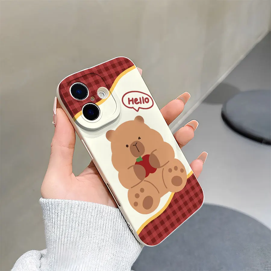 엔젤 아이 매트 TPU 소프트 폰 케이스, 아이폰 17부터 11 프로 맥스까지 360도 보호 기능 호환