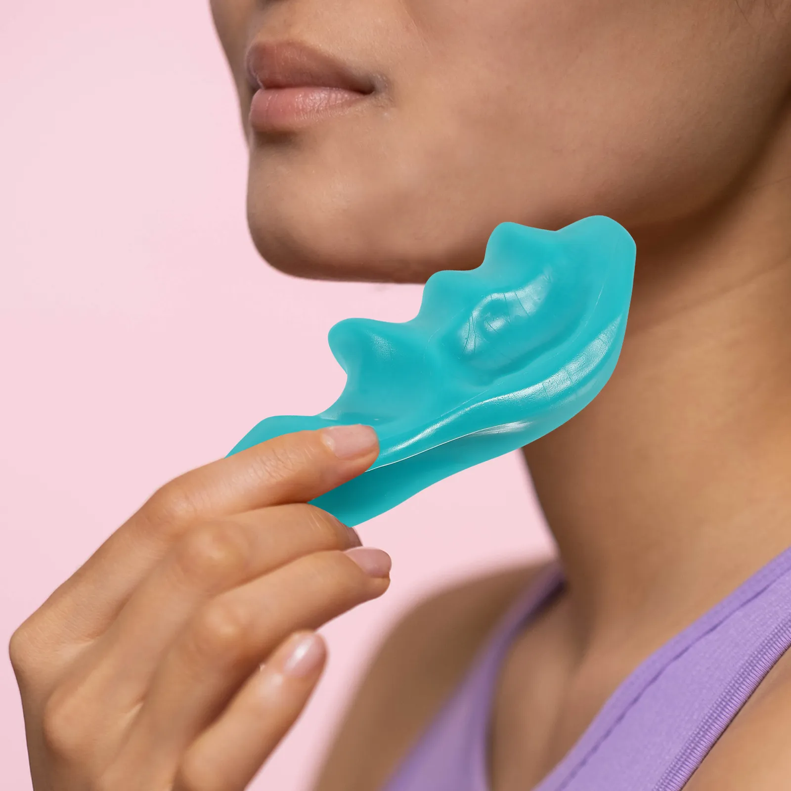 Ergonomic Deep Tissue Massage Tool Thumb Saver Trigger Point Back Massager Durable Plastic Pressure Control Self Use Relief