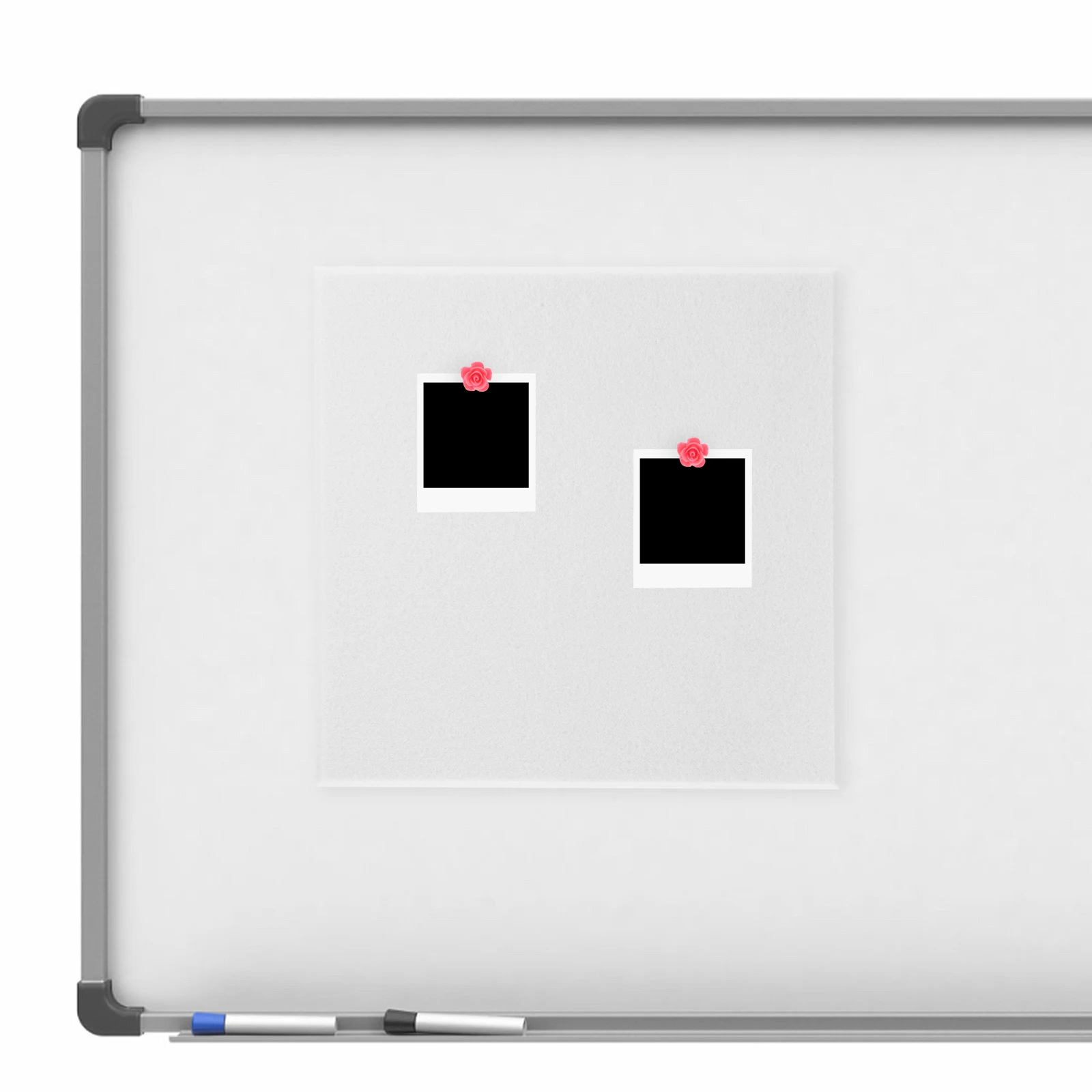 

4Pcs Soft Cork Board Alternative Felt Wall Tiles Self-Adhesive Square Bulletin Board for Desk Refrigerator Bookcase Decor