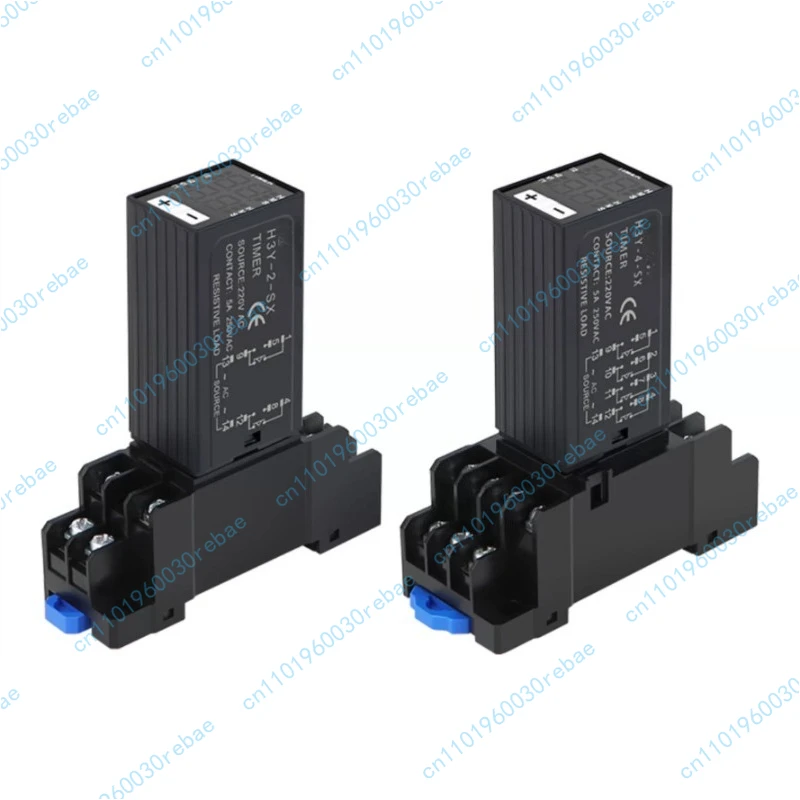 1pcs 14-pin with Base Loop Digital Display Time Controller 24V 220V