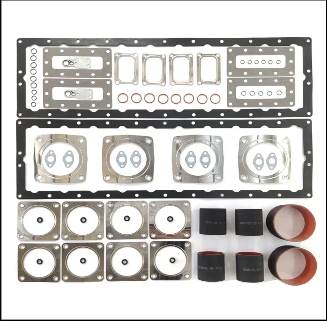 KMS Chinese factory high quality QSK60 K60 4089203 3800493 turbocharger intercooler gasket kit