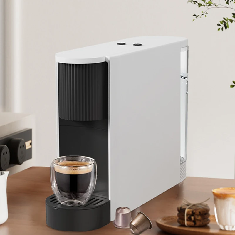 

Итальянская капсульная кофемашина для эспрессо, автоматическая кофеварка для эспрессо, 20 бар, высокое давление, маленькая одинарная порция для домашнего офиса