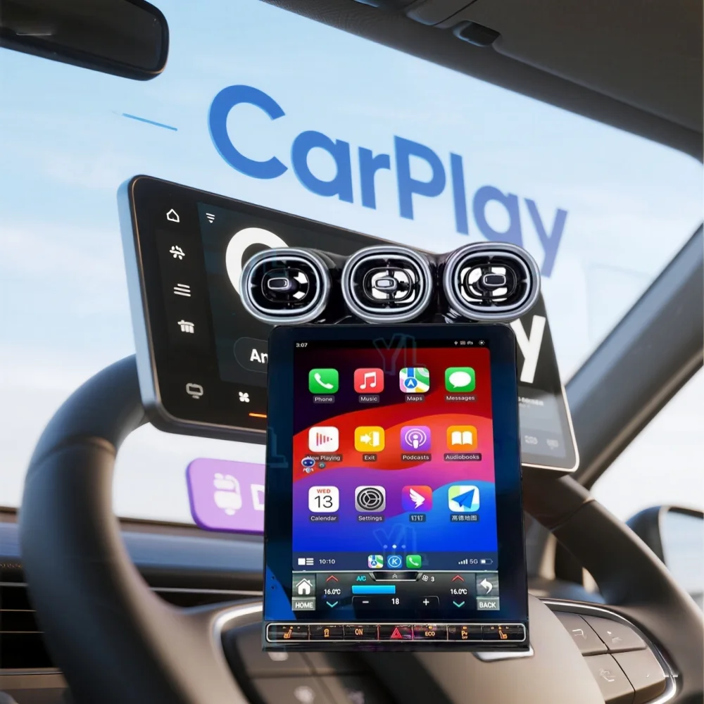 

Автомобильный радиоприемник YANFU Android14.0 для Mercedes-Benz GLC C-Class 2015-2022 Carplay Автомобильный GPS-навигатор Мультимедийная головка Uint Auto