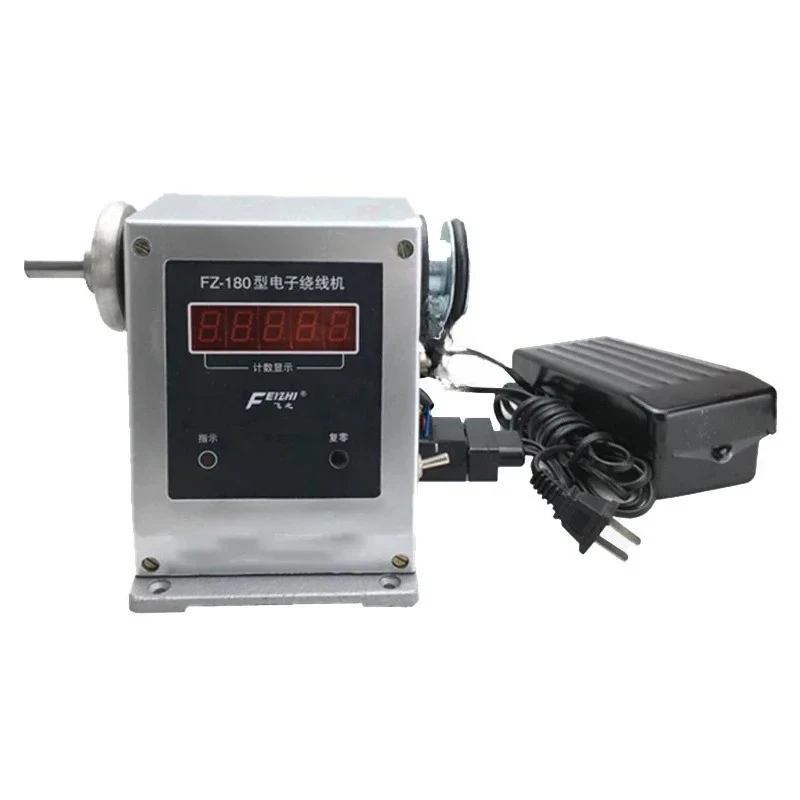 Digital Display Electric Winding Machine Automatic Counting Winder Tool 0-9999 Count Range