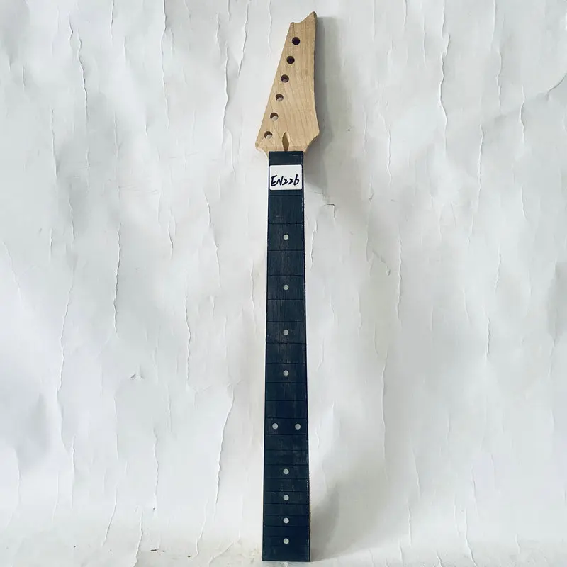 

EN226 Custom Order Unfinished Tremolo Guitar Neck No Paints No Frets Raw Materials for DIY Replace with Damages