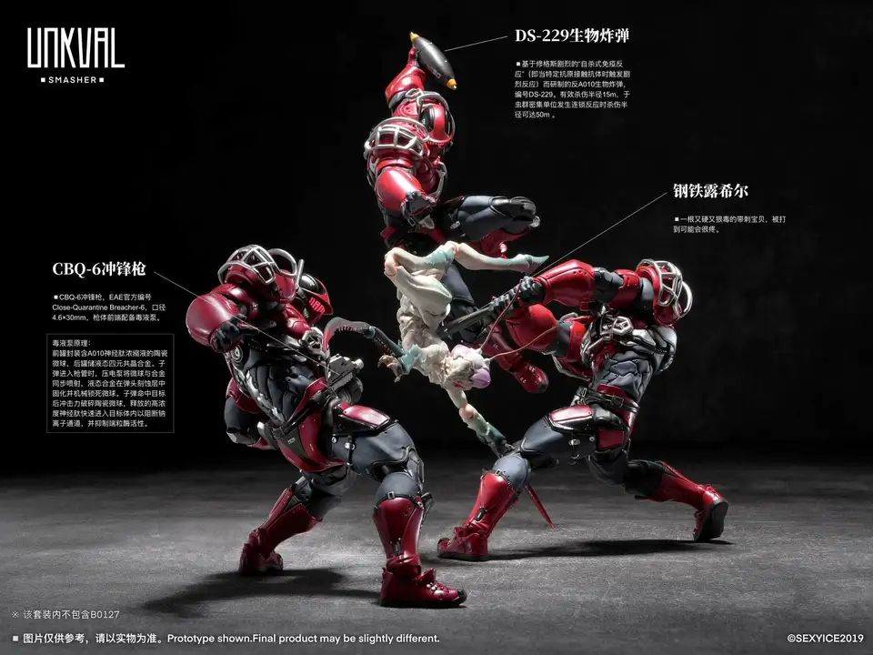 在庫あり オリジナル SEXY ICE 2019 VERMIN UNKVAL SMASHER 可動モデル
