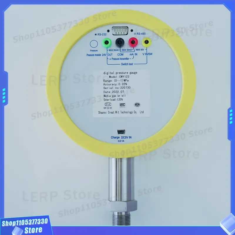Very good quality High Accuracy Digital Pressure Gauge for Calibration 0.05% 2800bar