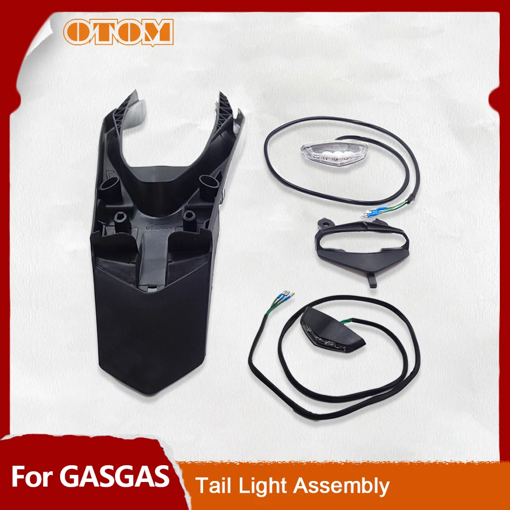 OTOM Motorcycle LED Tail Light Bracket Talllight Unit Rear Fender Assembly For GASGAS EC250 EC250F EC300 EC350F A54008015000