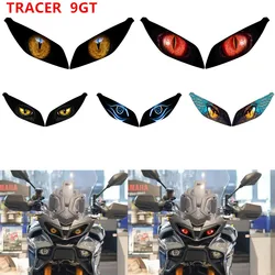 Motorcycle Headlight Guard Stickers Accessories For Tracer 9 GT Plus 2023 2024 Head Light Decals For Yamaha Tracer9 GT 9GT 2022