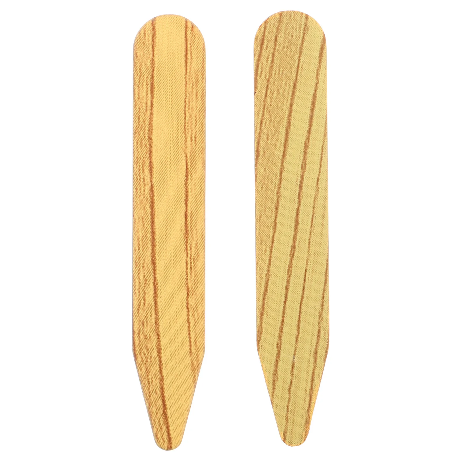 1 Pair Plastic Stays Shirt Collar Inserts For Men Dress Shirt Supports Stiffening Strips Formal Casual Wear Collar Enhancers