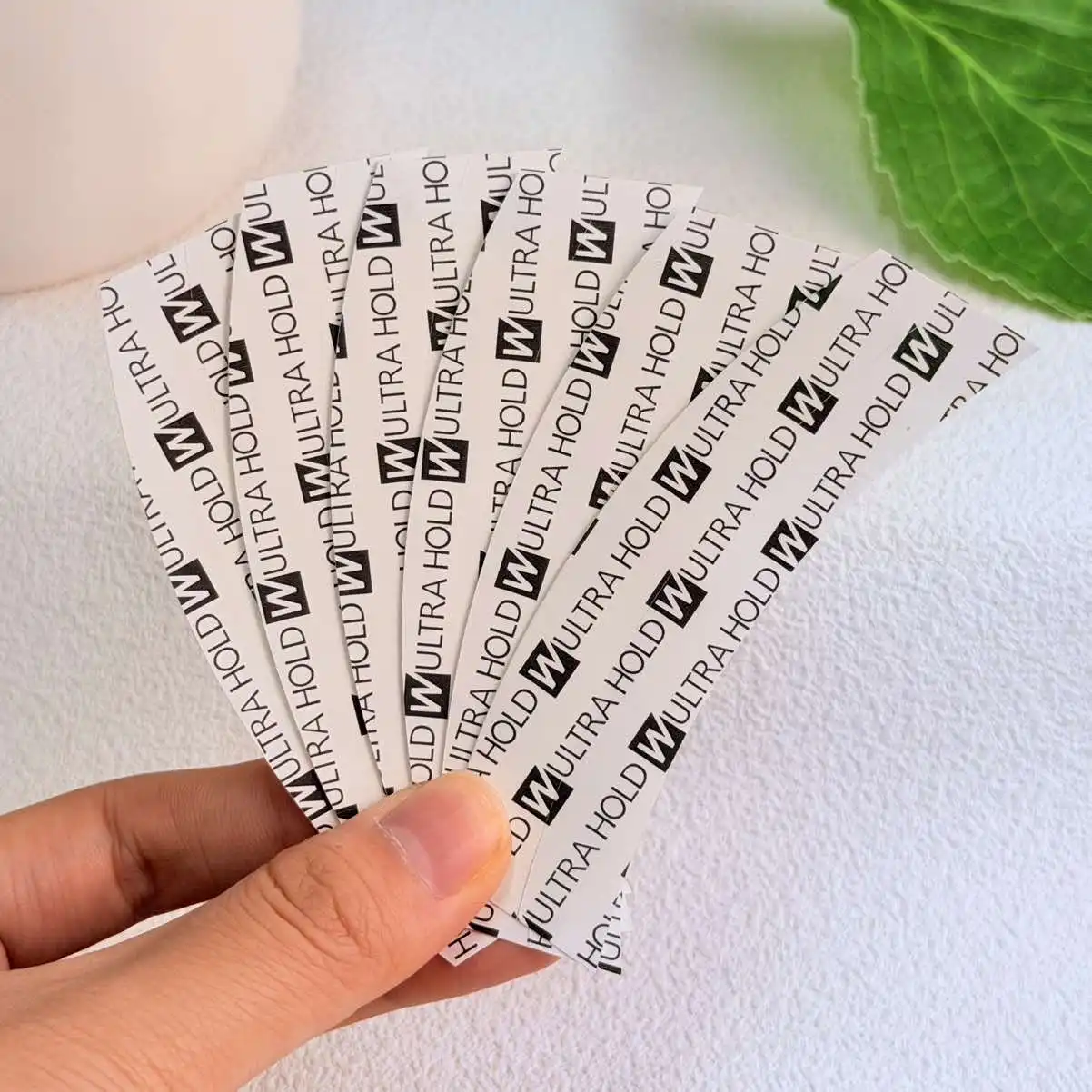 36 Pieces White Ultra-Hold Lace Front Tape Double-Sided Adhesive for Wig Toupee Secure Fit And Long-Lasting Comfort view 2