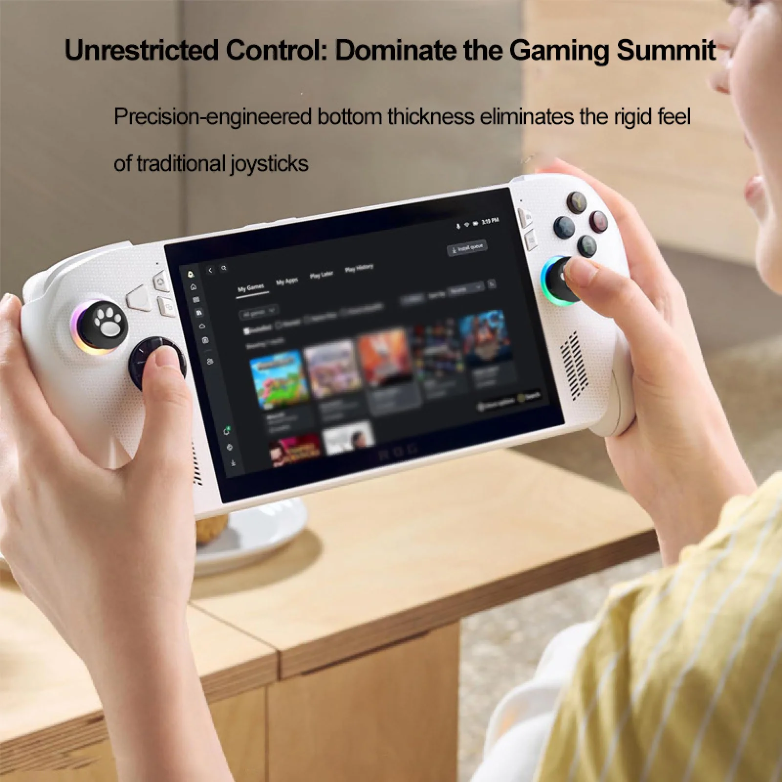 

for rog xbox ally 2pcs Silicone Joystick Grip Grips Rocker Cap for rog xbox ally X Controller Rocker Cover