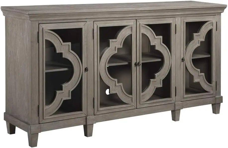 

Ridge Rustic Accent Cabinet or Server, Dark Brown