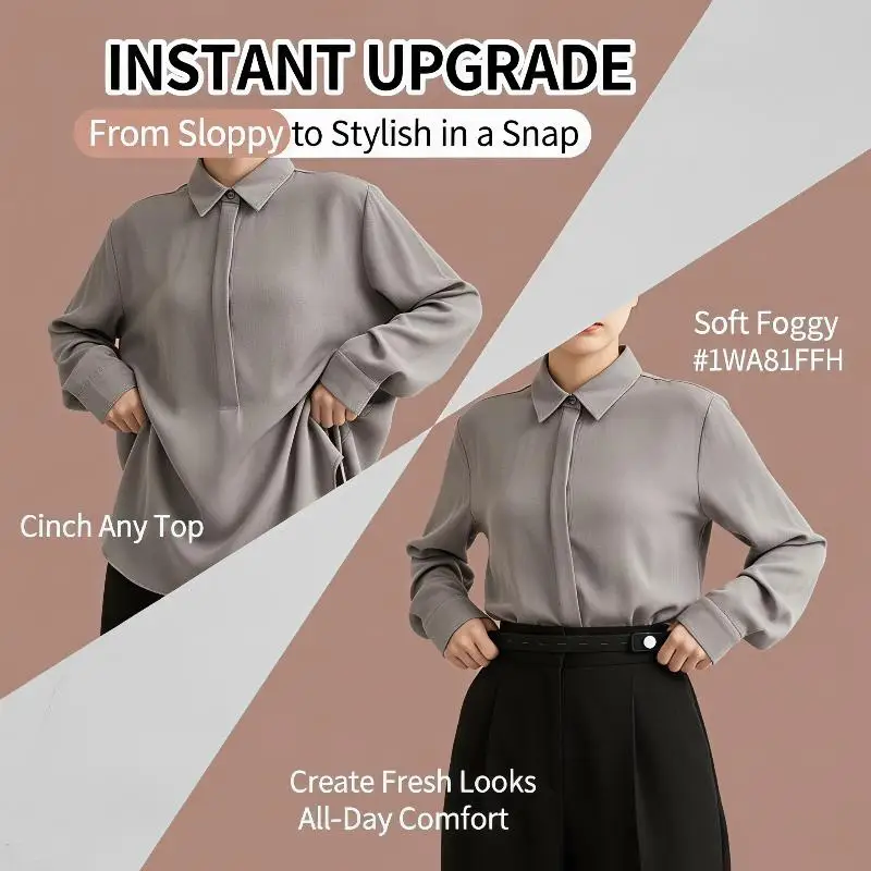 Adjustable Elastic Shirt Stay Belt T Shirt Waist Tuck Tool Clothing Hem Fixing Non Slip Wrinkle Proof Shirt Holder Straps
