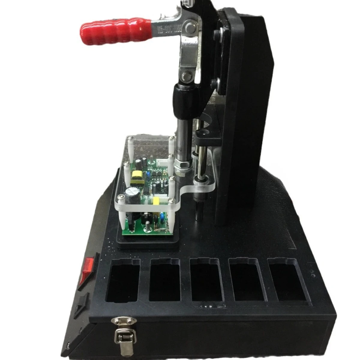 Manufacturer produces PCBA board function test rack