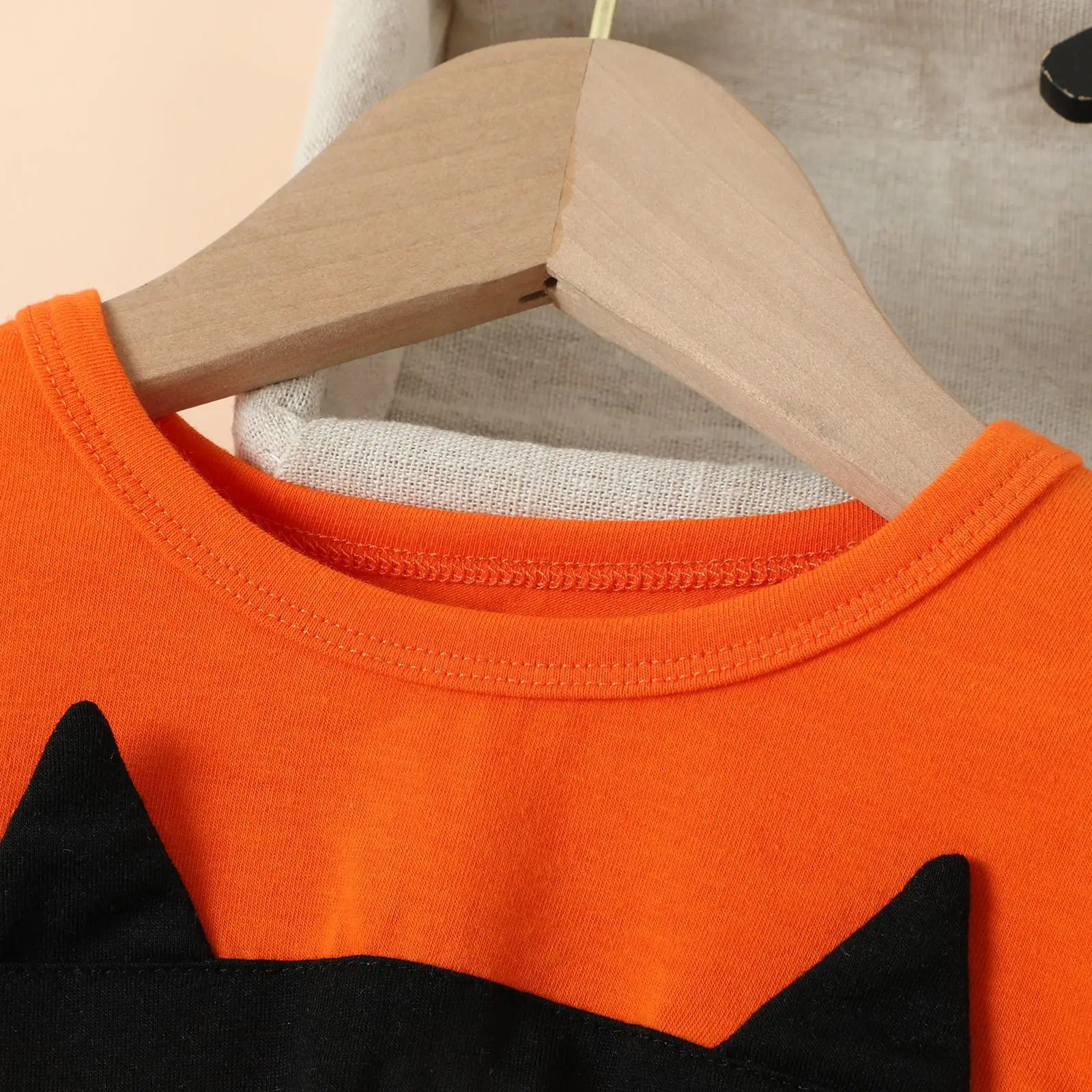 Halloween européen américain enfant Costume fille automne robe à manches longues dessin animé chaton noir imprimé Tulle enfants robe de princesse