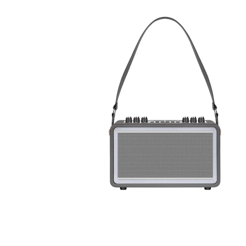 

Portable Electric Blowpipe Speaker for Guitar Outdoor Performance with Bluetooth Recording