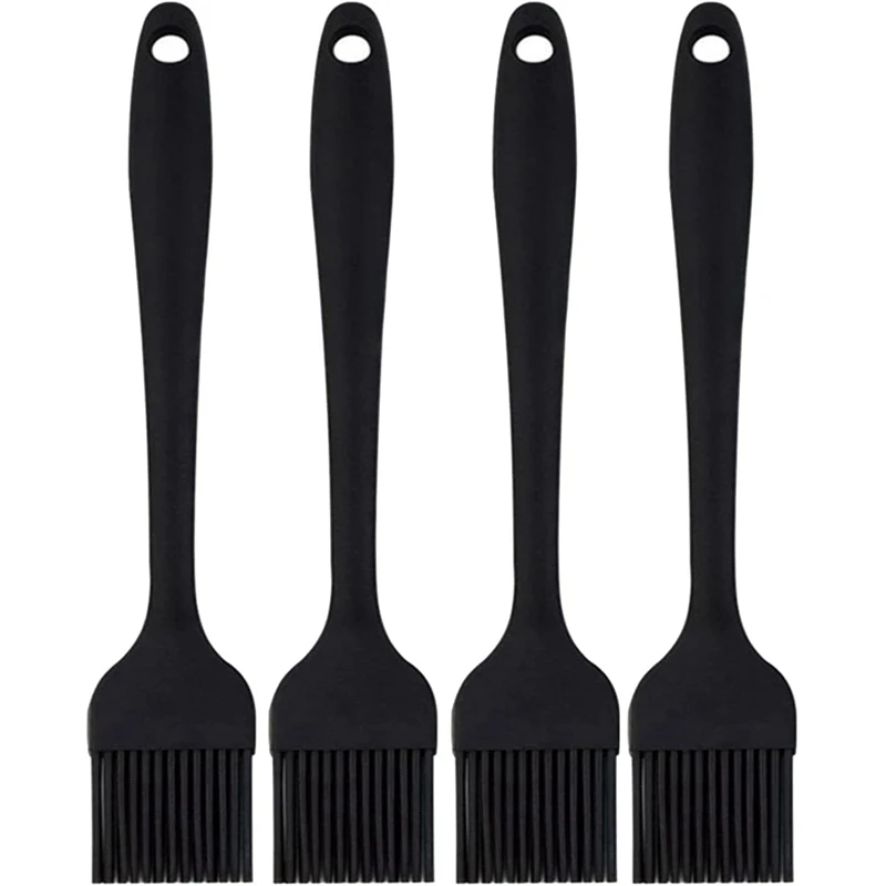 Heat Resistant Food Brush For BBQ,Food Grade Silicone Brush For Spreading Sauce/Oil/Egg/Kitchen Brushes For Cooking