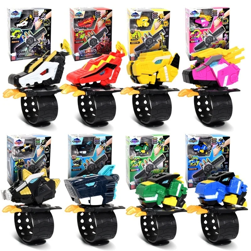 Miniforce X Watch Toy Super Dinosaur Power Mecha Deformation Robot Favorite Toy Gift Of Children Mini Secret Servic Movable Deco