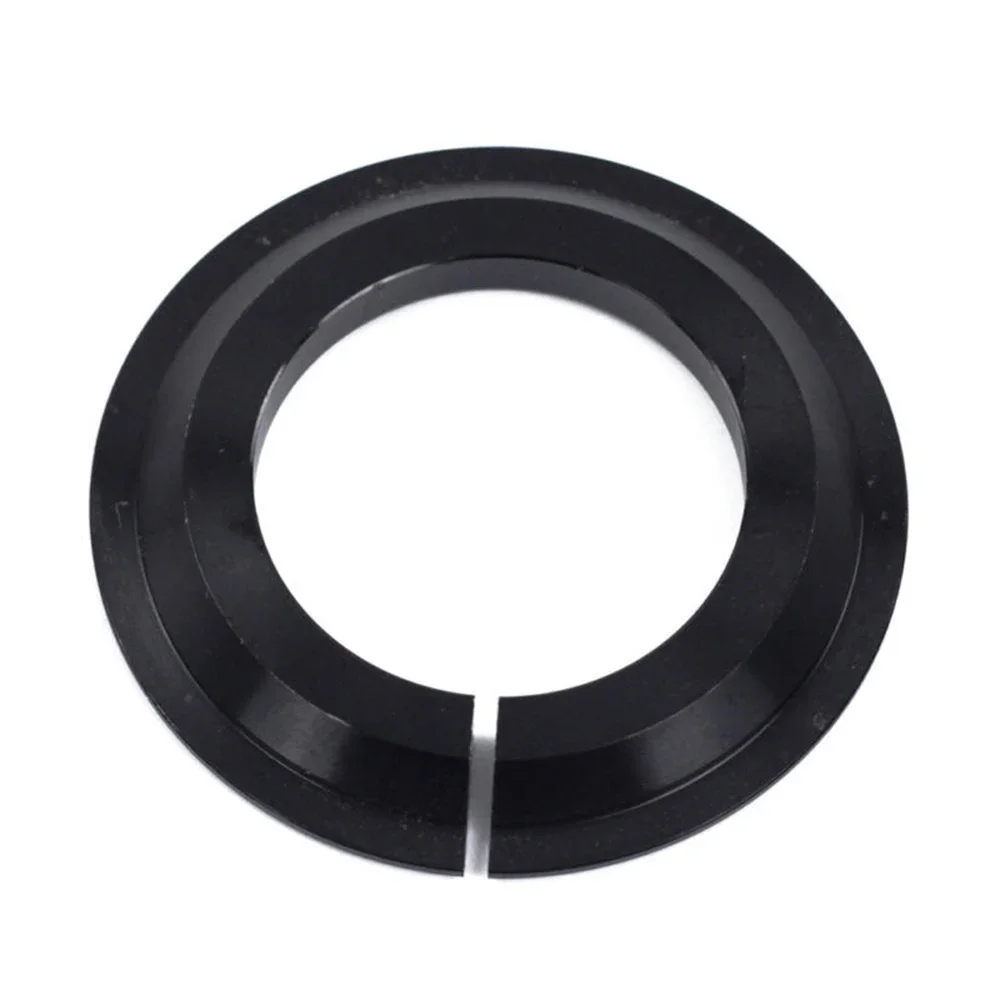 1 1/8- 1 1/2 Tapered Steerer Tube Conversion Kit Race Ring Fork Adapter Black 45 Degrees Bike Fork Adapter Ring