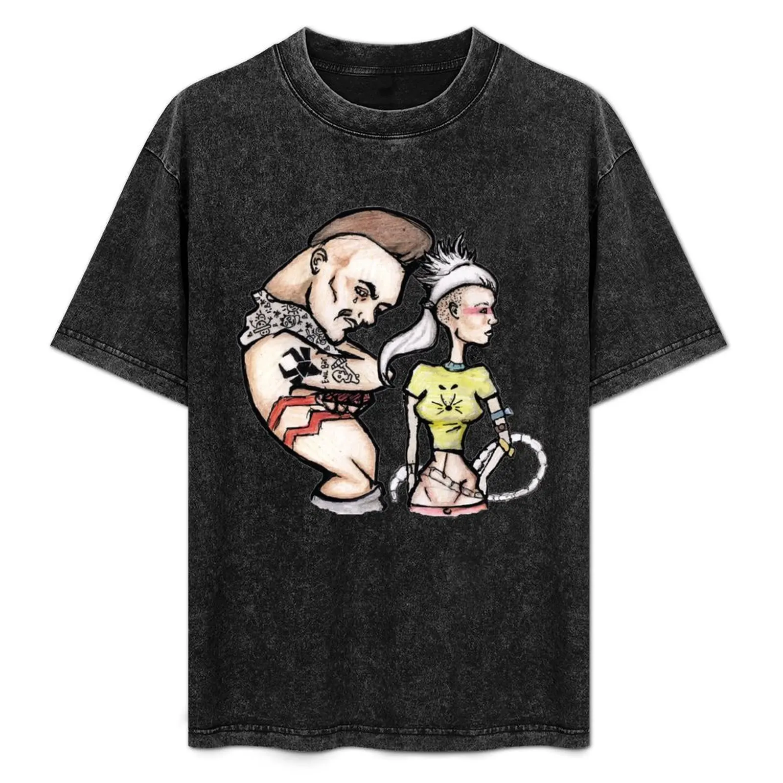 Die Antwoord- ZEF T-Shirt Plus Size Summer Casual T-Shirt