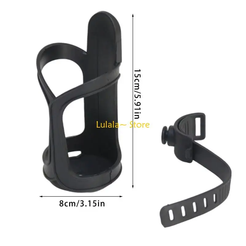 Y4QA Multipurpose Strollers Cup Holder Drink Holder Organiser Stand Baby Carriages Ensuring Quick Access to Beverages