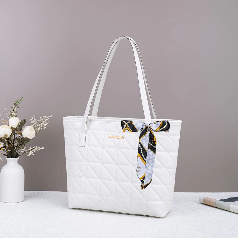 

Fashionable combo set single-shoulder tote bag, large-capacity minimalist commuter shoulder handbag