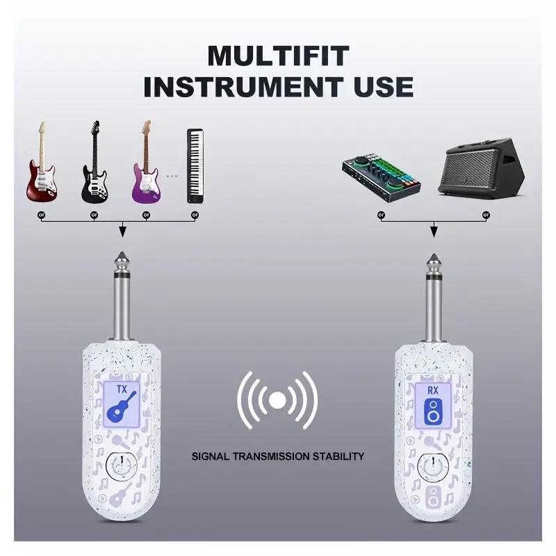 Sistema transmisor y receptor XLR de guitarra inalámbrico Sistema de micrófono inalámbrico profesional para sistemas PA BETA58 E945 mezclador de audio DJ