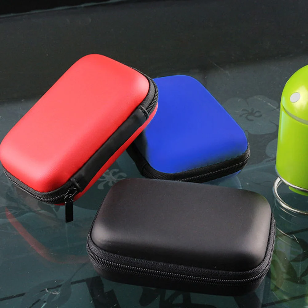 2.5 Inch Travel Portable Protective Carrying Case Hard Disk Package Headset Bag Multi-Function Mobile Power Pack