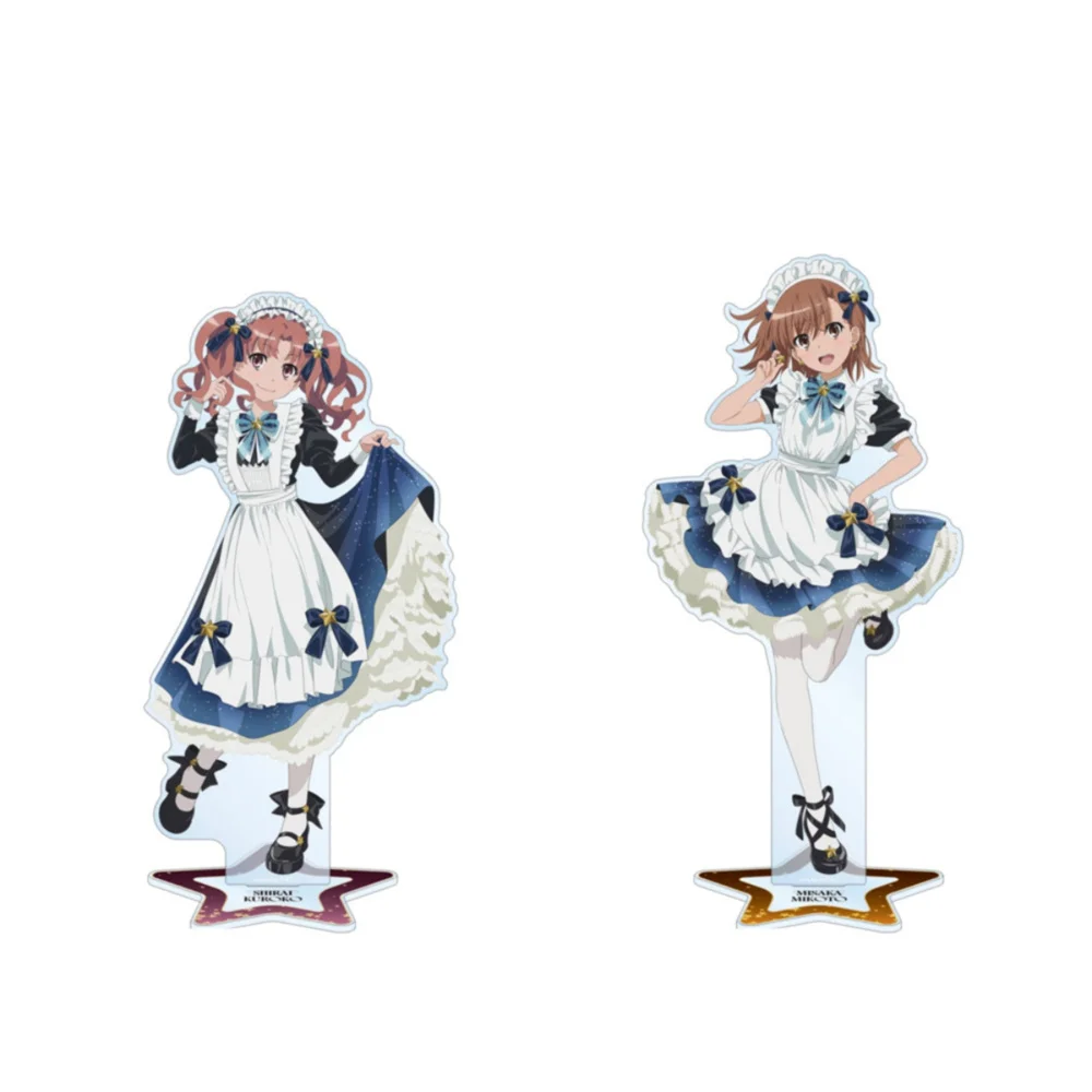 15CM A Certain Scientific RailgunAcrylic Keychain Stand Model Cosplay Characters Ornament Accessories Goods Collection Gifts