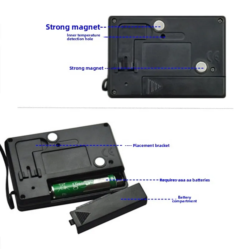 VICI TM803 Koelkast Koelkast Vriezer Digitale Alarmthermometer Temperatuurmeter