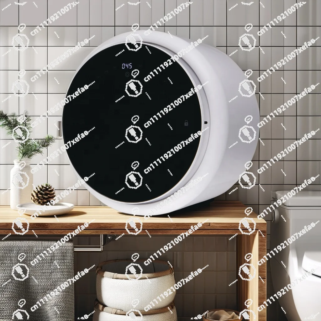 Hanging wall-mounted 8L fully automatic mini washing machine with rotary dryer automatic water inlet and outlet