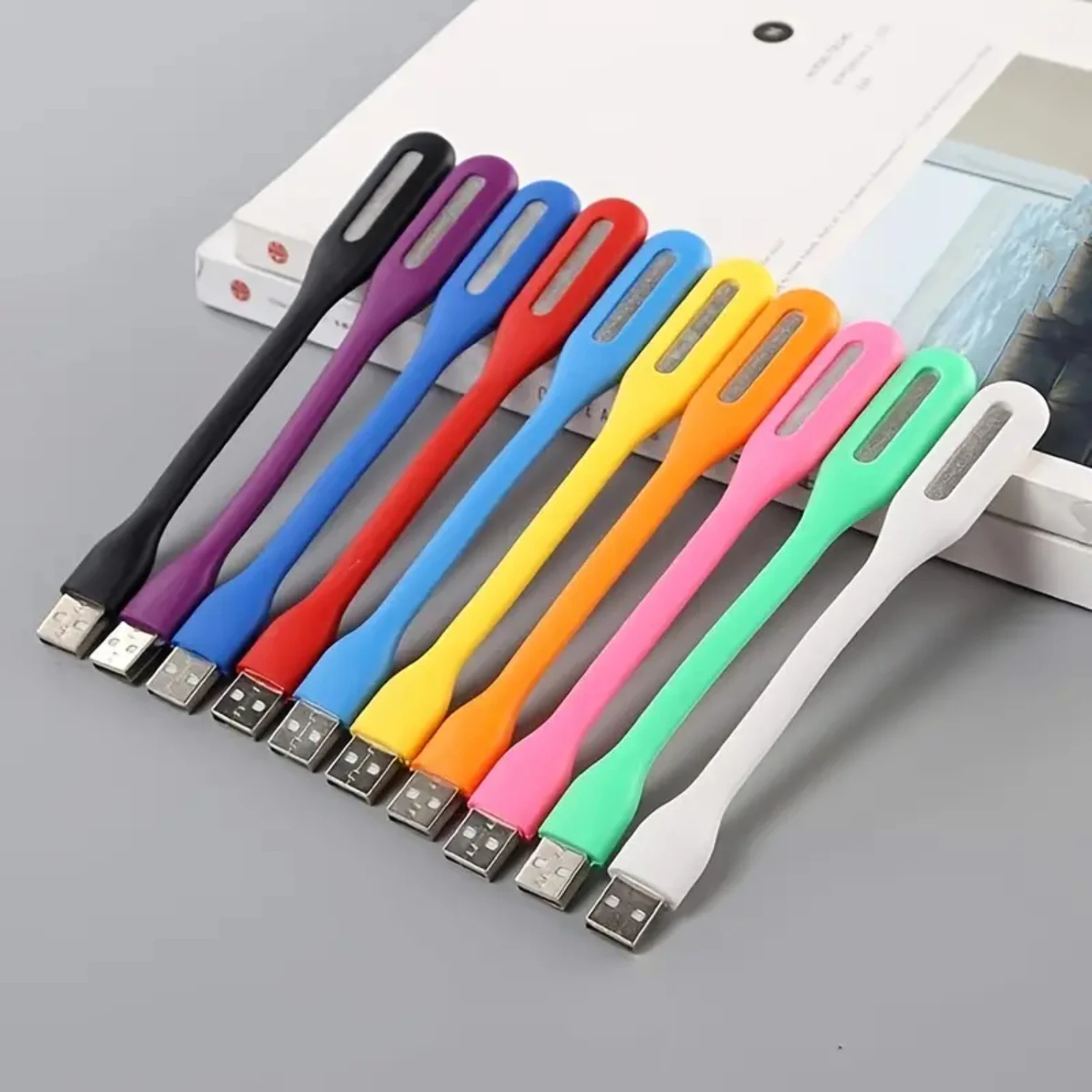 

Flexible LED USB Mini Light Computer Lamp For Laptop PC Desk Reading, LED Portable Light USB Mini Night Light For Eye Protection