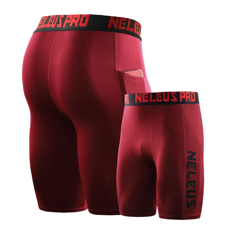 Pantalones cortos para correr al aire libre para hombre, mallas para ejercicio en el gimnasio, entrenamiento de baloncesto, senderismo, ropa deportiva de fútbol, J64