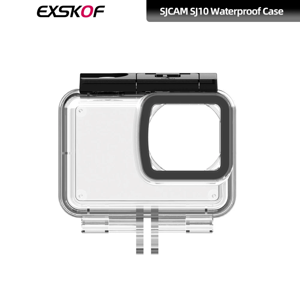 Оригинальный водонепроницаемый чехол SJCAM SJ10 для подводной съемки на глубине до 30 м для SJCAM SJ10 PRO SJ10X SJ10 аксессуары для экшн-камеры с двойным экраном