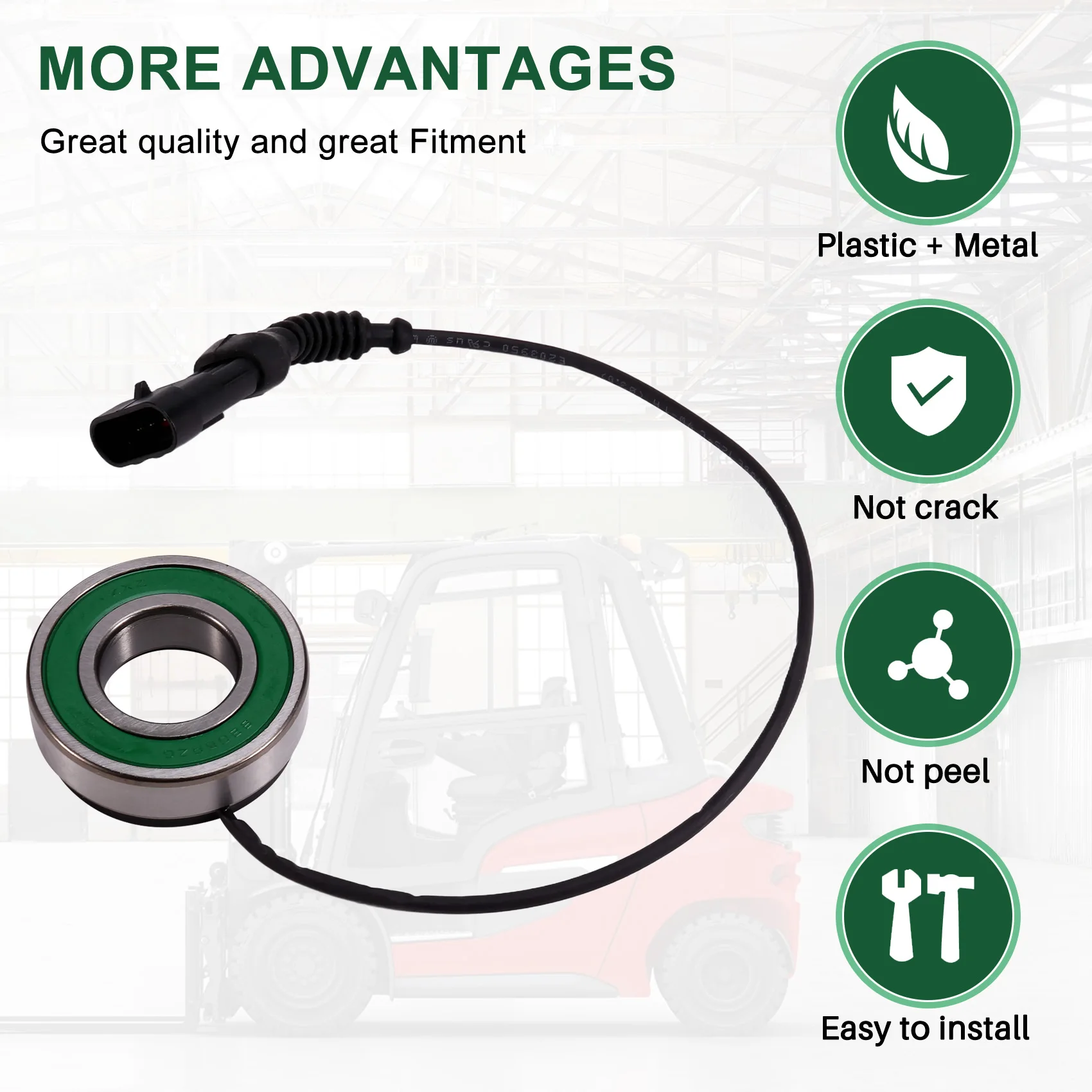 

6206 Forklift Bearing Sensor Electrical Forklift Bearing Sensor Bearings 6206V-A02G