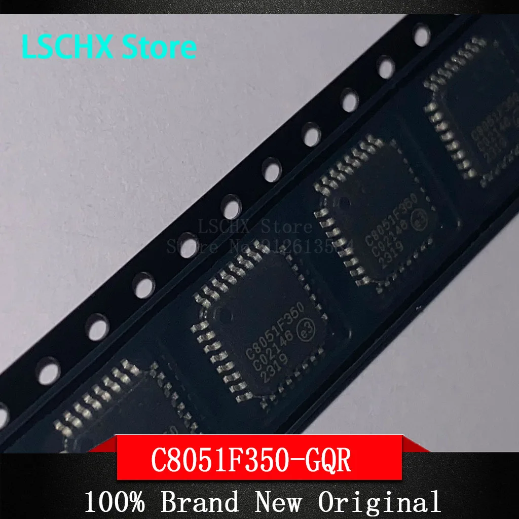 5pcs C8051F020-GQR C8051F120-GQR C8051F040-GQR C8051F350-GQR TQFP Mixed signal 64kb MCU ISP flash