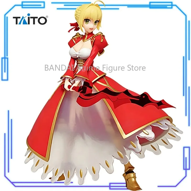 

[In Stock] Original Genuine FGO Fate/Extra Last Encore Nero Claudius Saber Fate/stay Night 18cm Anime Model Toy Figures Gift