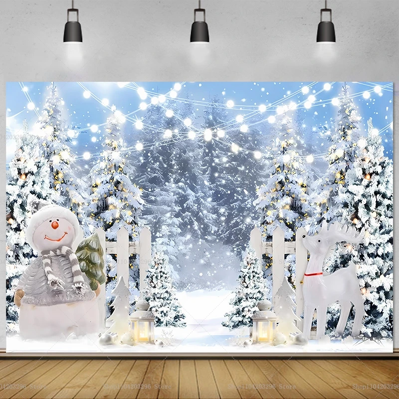 Winter Forest Snow Scene Photo - огляд і ціна Winter Clothing Photo