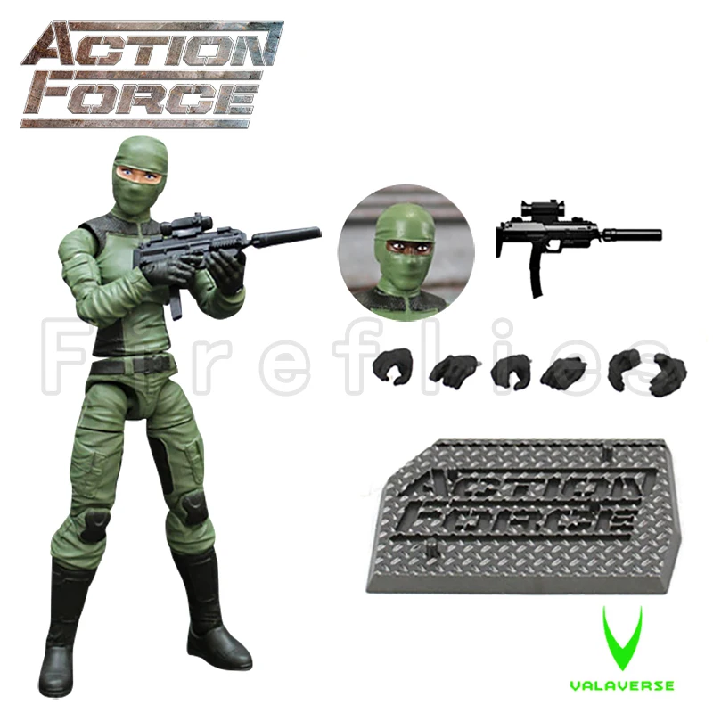 1/12 6inches Valaverse Action Force Action Figure Wave 3 Delta Trooper Anime Model For Gift Free Shipping