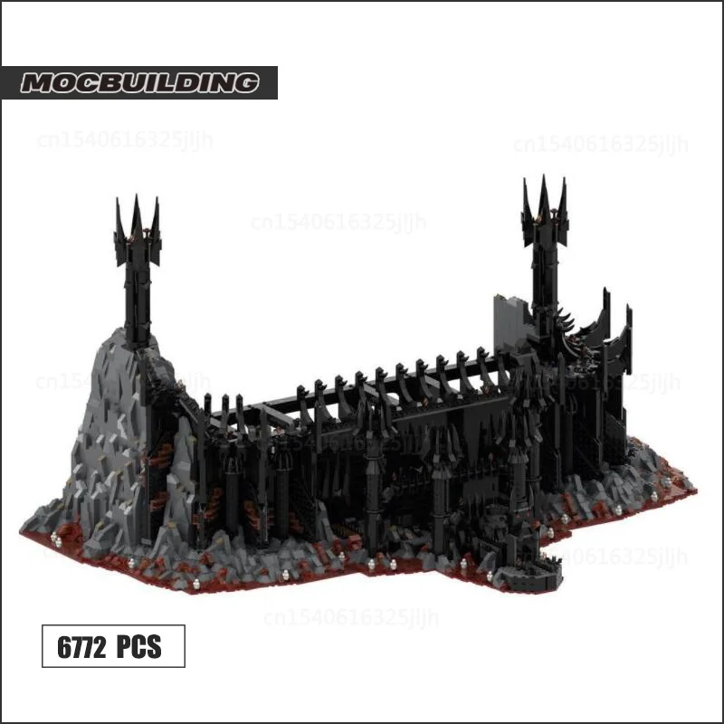 The Rings Movie UCS Barad-Dur MOC Building Blocks Collection Technology Bricks Creative Display Model Toys Xmas Gifts