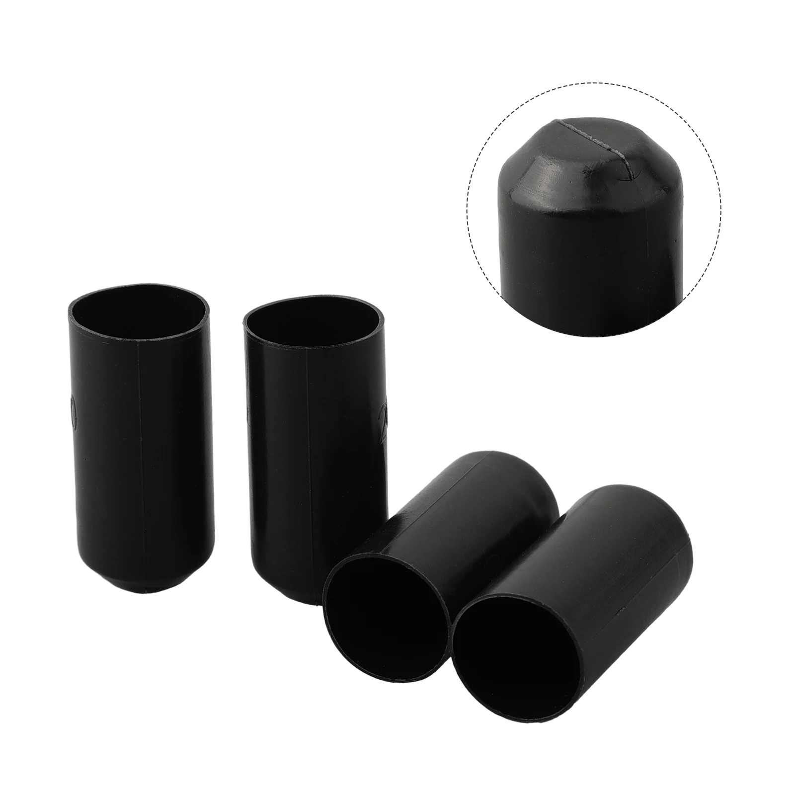 100pcs Heat Shrink End Cap 20x45 mm Designed for Power Cable End Coverage and Electrical Isolation Performance