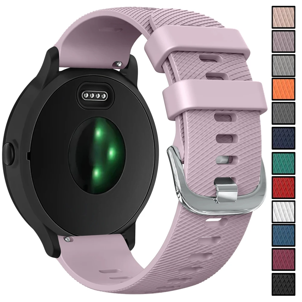 18/20/22mm Armband für Garmin Venu 4 3 2s Sq 2 Plus/Vivoactive 6 5 4 3 s/Forerunner 255S 645 245 Music/Vivomove 3S Band Armband