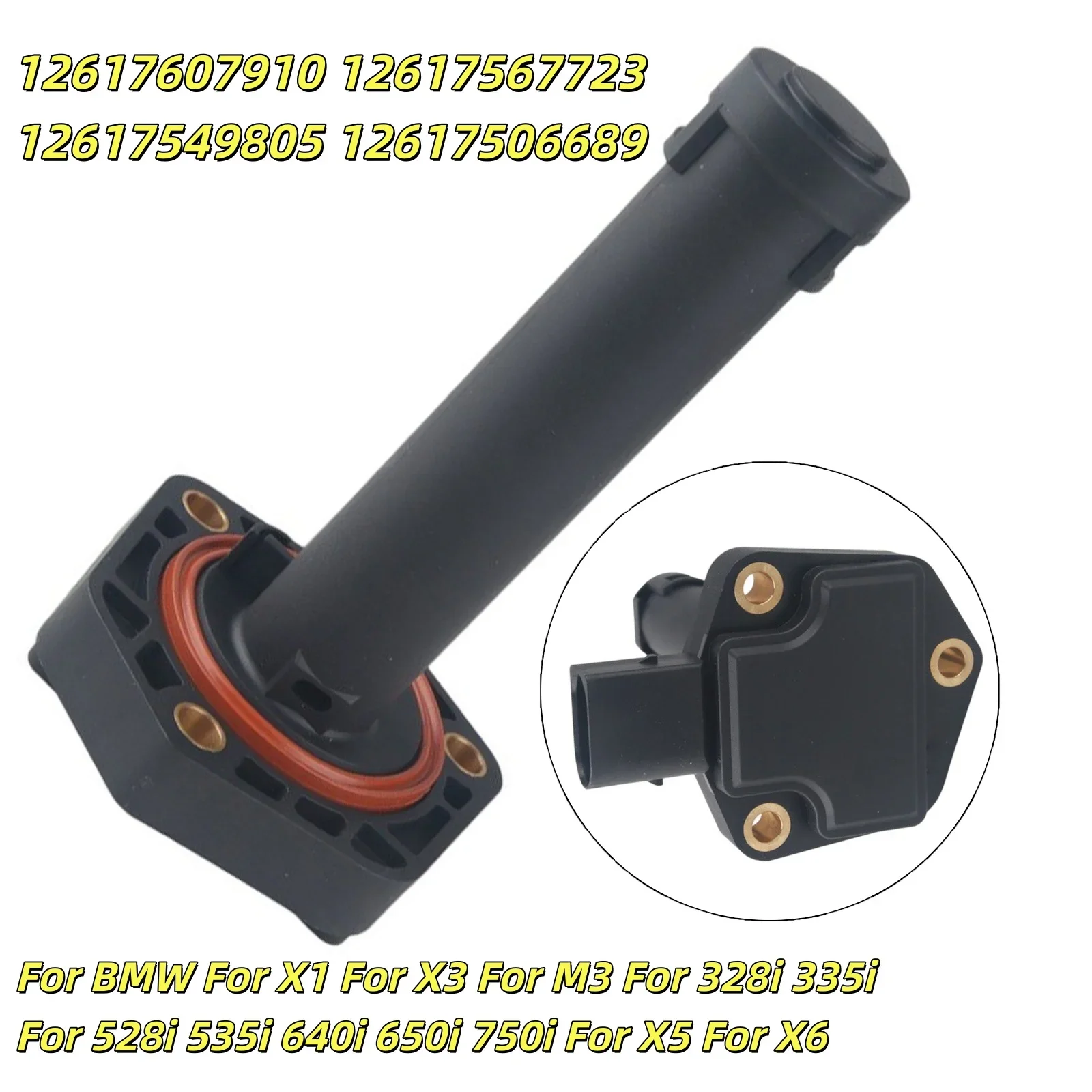 Oil Level Sensor 12617607910 12617567723 For BMW For X1 For X3 For M3 For 328i 335i 528i 535i 640i 650i 750i For X5 For X6